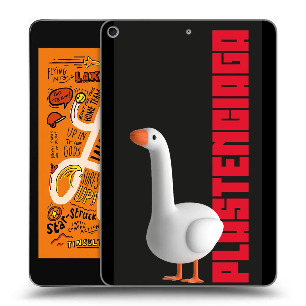 Picasee silikonový průhledný obal pro Apple iPad mini 2019 (5. gen) - Kiky Ricky