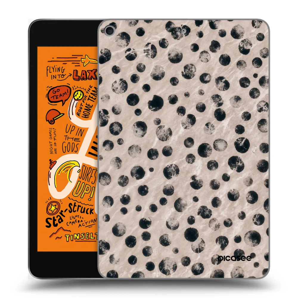 Picasee silikonový průhledný obal pro Apple iPad mini 2019 (5. gen) - Inked