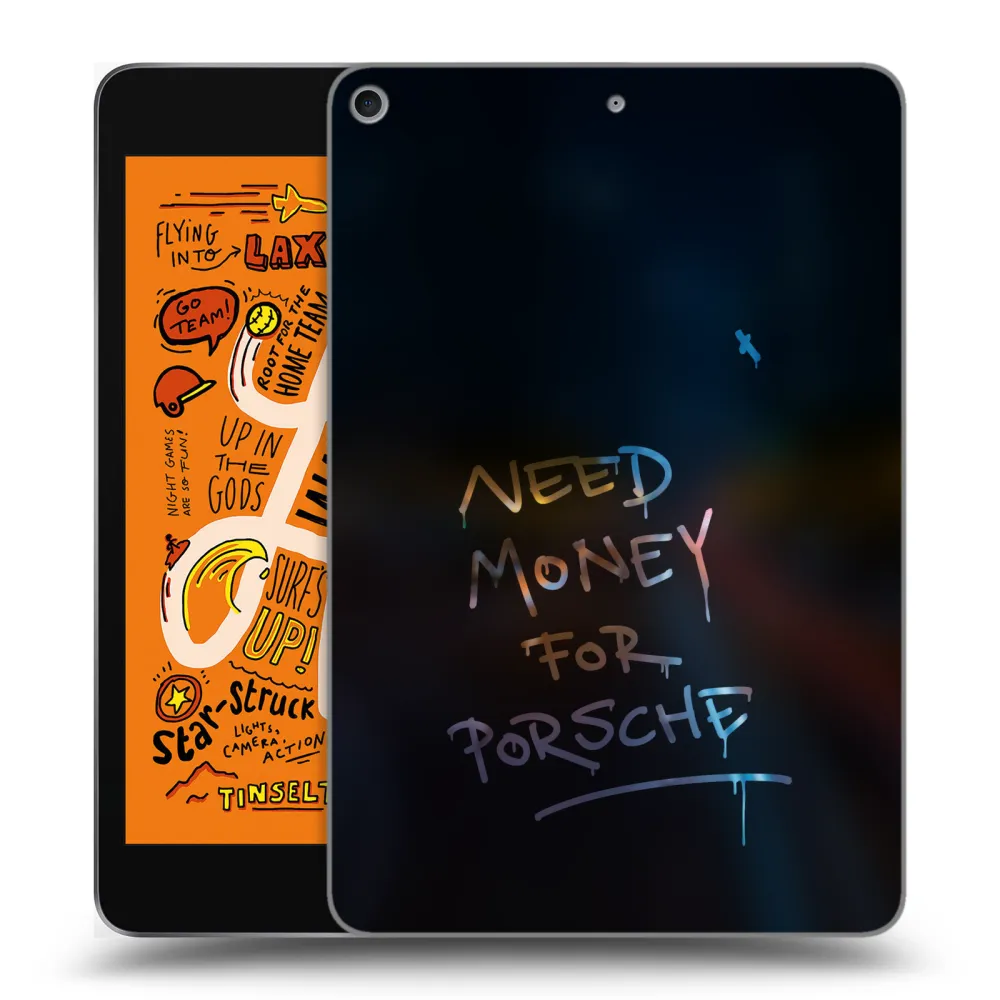 Picasee silikonový průhledný obal pro Apple iPad mini 2019 (5. gen) - Neon Nights