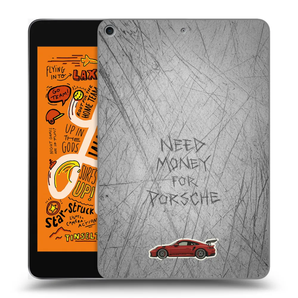 Picasee silikonový průhledný obal pro Apple iPad mini 2019 (5. gen) - Garage Scratch