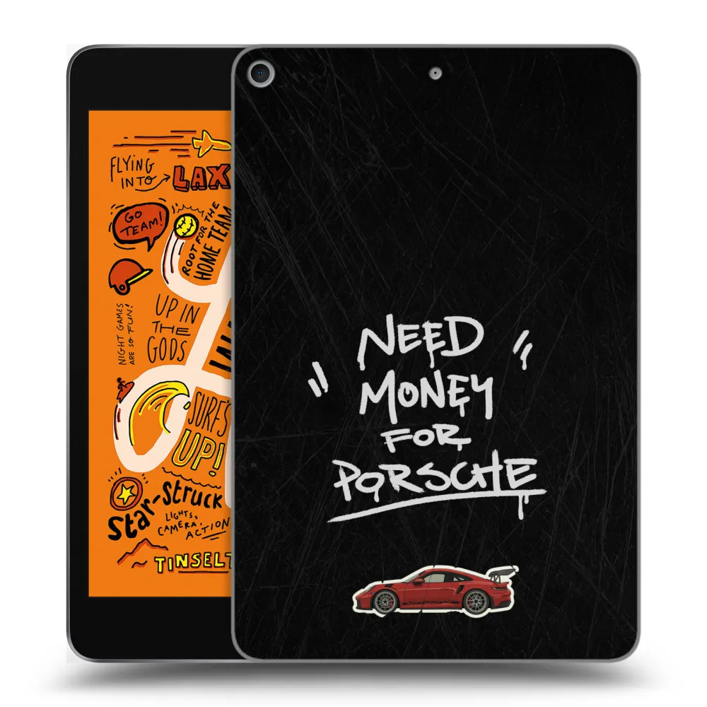 Picasee silikonový průhledný obal pro Apple iPad mini 2019 (5. gen) - Dark Racer