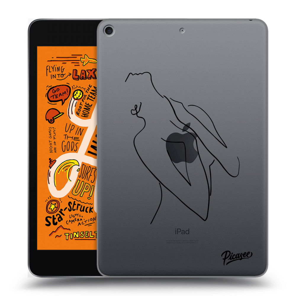 Picasee silikonový průhledný obal pro Apple iPad mini 2019 (5. gen) - Sensual girl