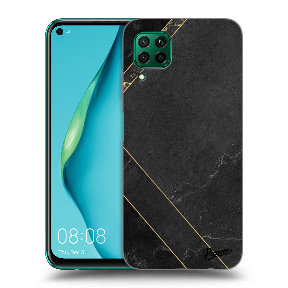Picasee ULTIMATE CASE pro Huawei P40 Lite - Black tile