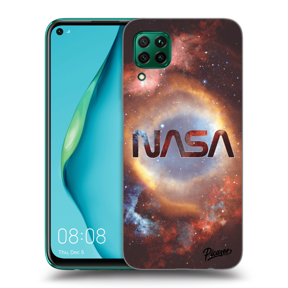 Picasee silikonový průhledný obal pro Huawei P40 Lite - Nebula