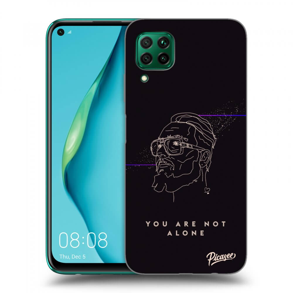 Picasee ULTIMATE CASE pro Huawei P40 Lite - You are not alone