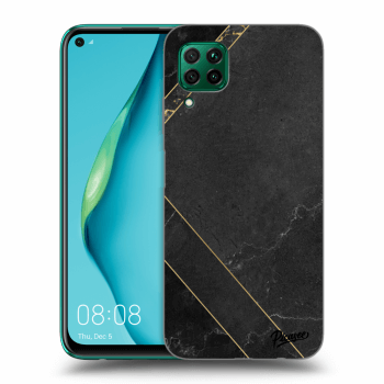 Obal pro Huawei P40 Lite - Black tile