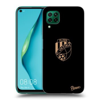 Picasee silikonový černý obal pro Huawei P40 Lite - FC Viktoria Plzeň I