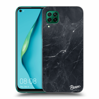 Obal pro Huawei P40 Lite - Black marble