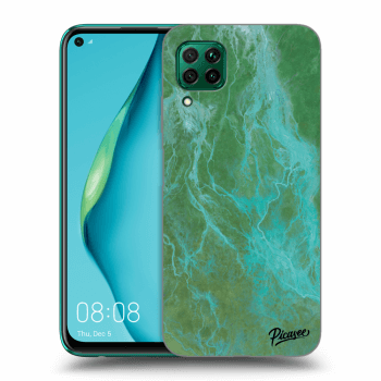 Picasee ULTIMATE CASE pro Huawei P40 Lite - Green marble