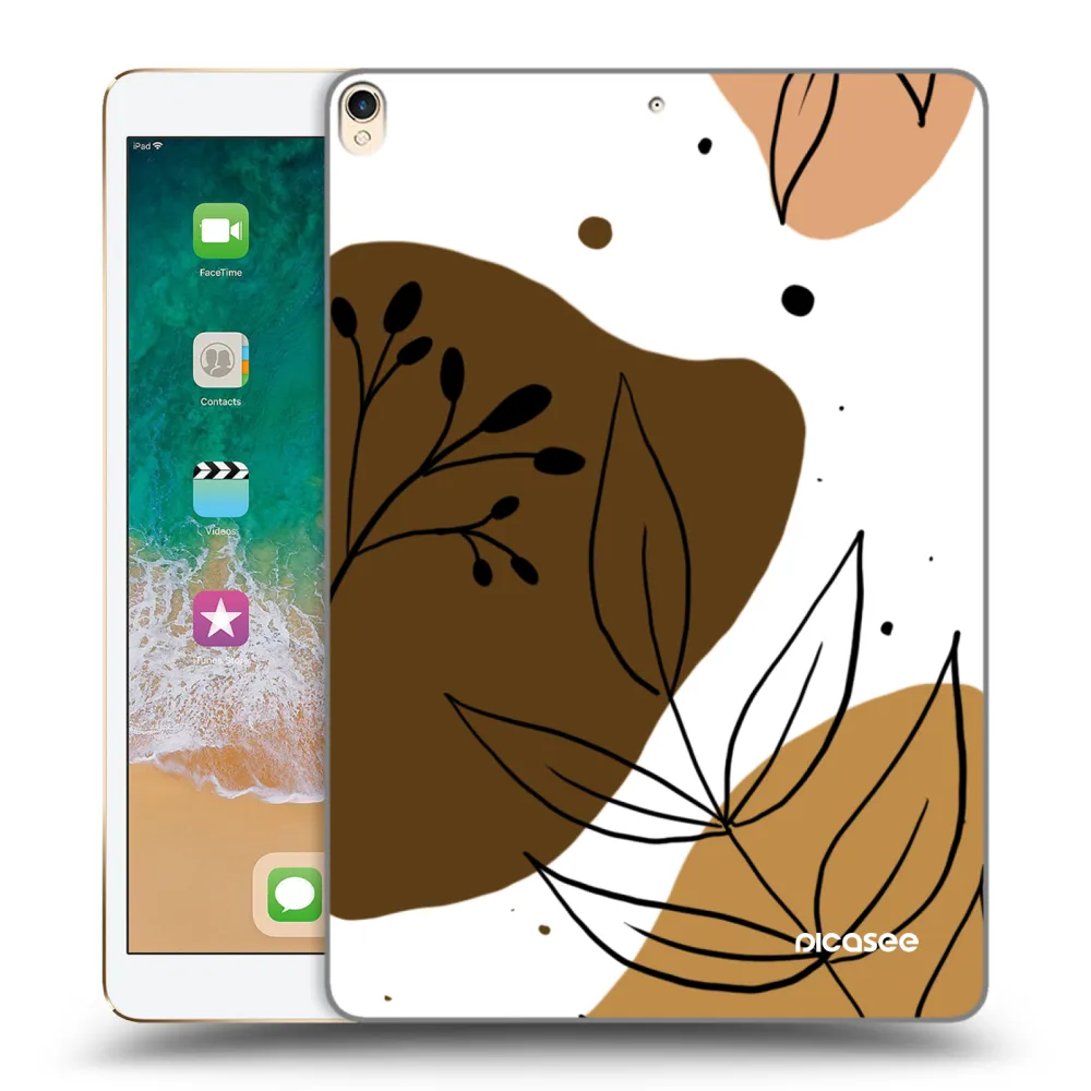 Picasee silikonový průhledný obal pro Apple iPad Pro 10.5" 2017 (2. gen) - Boho style