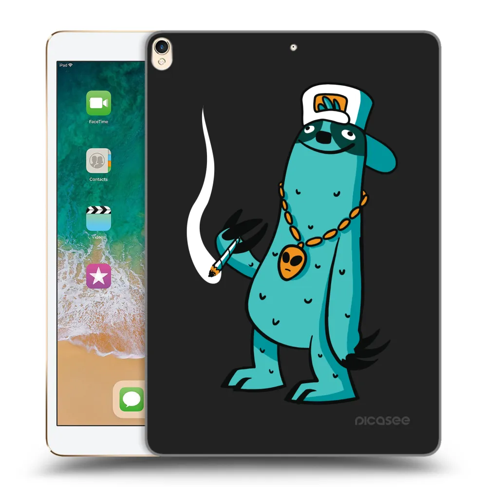 Picasee silikonový černý obal pro Apple iPad Pro 10.5" 2017 (2. gen) - Earth - Je mi fajn