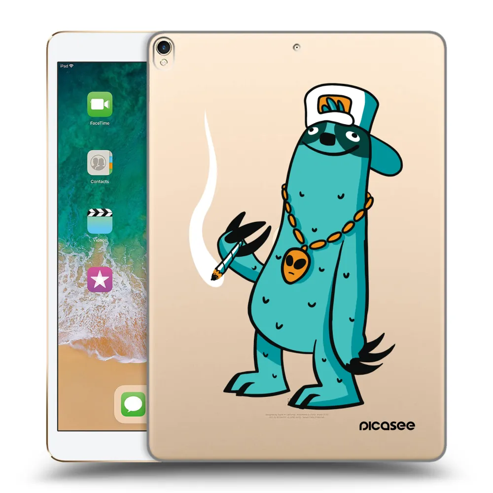 Picasee silikonový průhledný obal pro Apple iPad Pro 10.5" 2017 (2. gen) - Earth - Je mi fajn