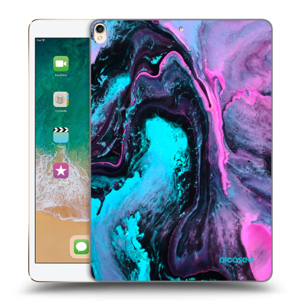 Picasee silikonový průhledný obal pro Apple iPad Pro 10.5" 2017 (2. gen) - Lean 2