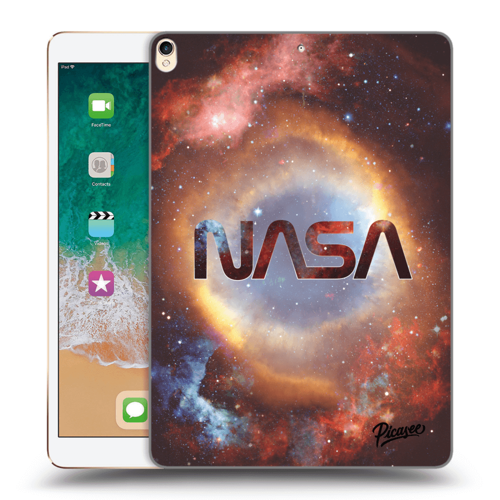 Picasee silikonový průhledný obal pro Apple iPad Pro 10.5" 2017 (2. gen) - Nebula