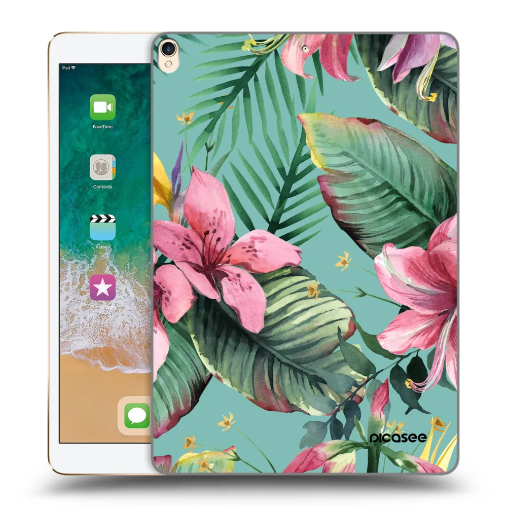 Picasee silikonový průhledný obal pro Apple iPad Pro 10.5" 2017 (2. gen) - Hawaii