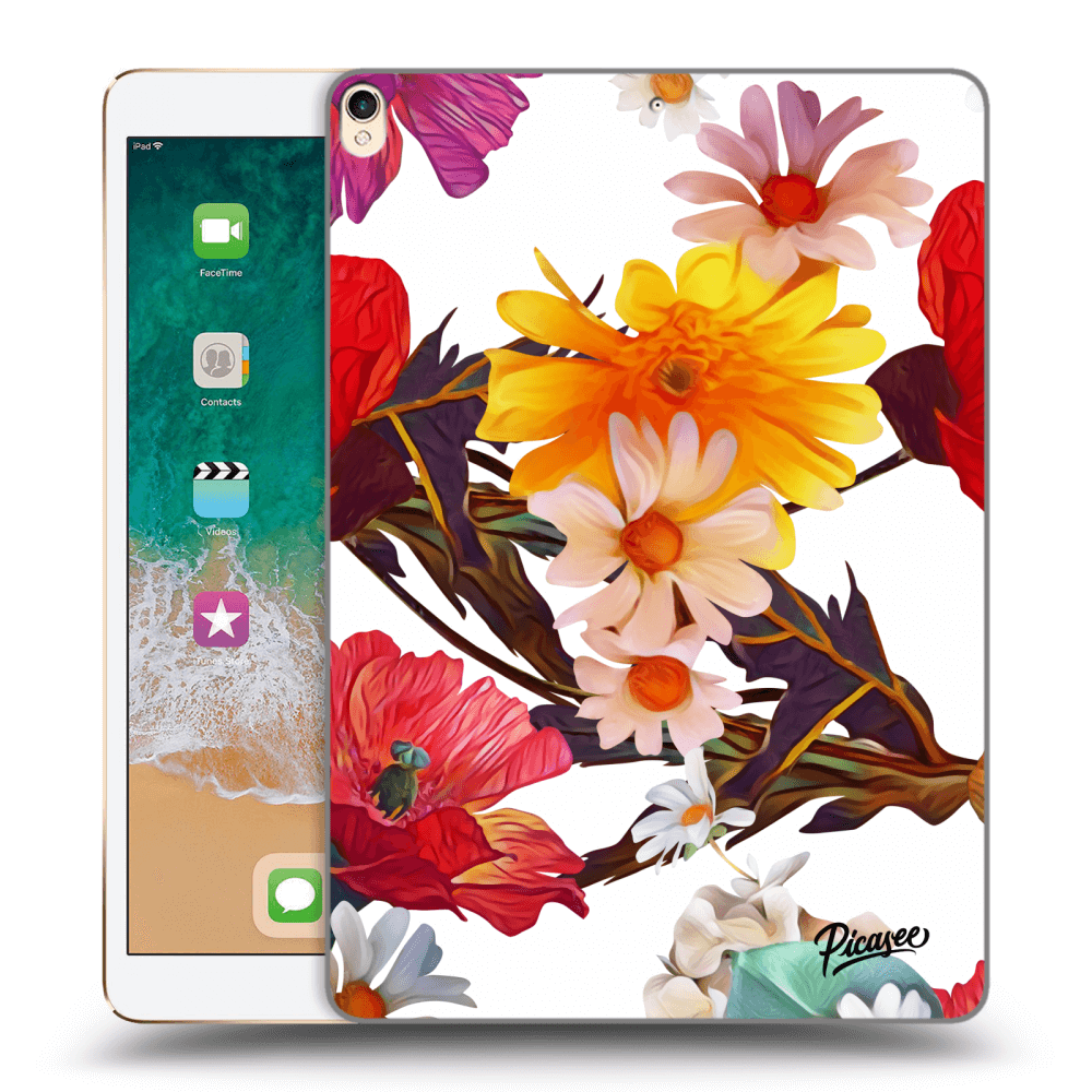 Picasee silikonový průhledný obal pro Apple iPad Pro 10.5" 2017 (2. gen) - Meadow