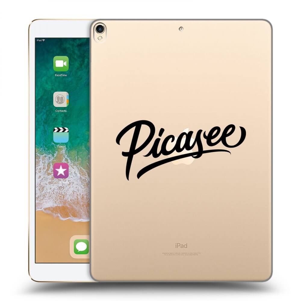 Picasee silikonový průhledný obal pro Apple iPad Pro 10.5" 2017 (2. gen) - Picasee - old logo - black