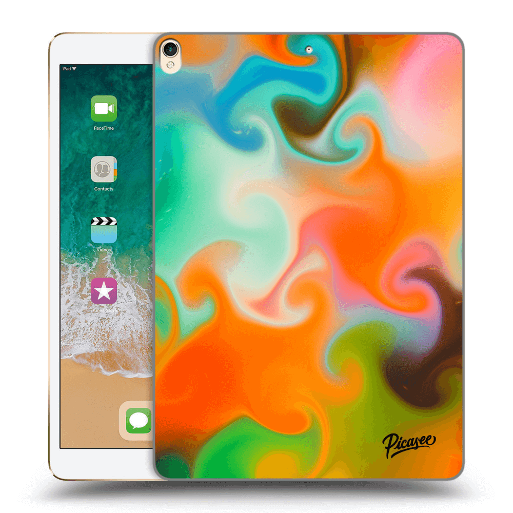 Picasee silikonový průhledný obal pro Apple iPad Pro 10.5" 2017 (2. gen) - Juice