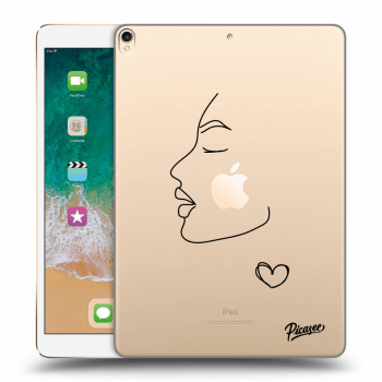 Picasee silikonový průhledný obal pro Apple iPad Pro 10.5" 2017 (2. gen) - Couple girl