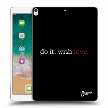 Picasee silikonový průhledný obal pro Apple iPad Pro 10.5" 2017 (2. gen) - Do it. With love.