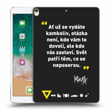 Obal pro Apple iPad Pro 10.5" 2017 (2. gen) - Kazma - SVĚT PATŘÍ TĚM, CO SE NEPOSEROU