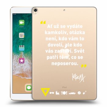 Obal pro Apple iPad Pro 10.5" 2017 (2. gen) - Kazma - SVĚT PATŘÍ TĚM, CO SE NEPOSEROU