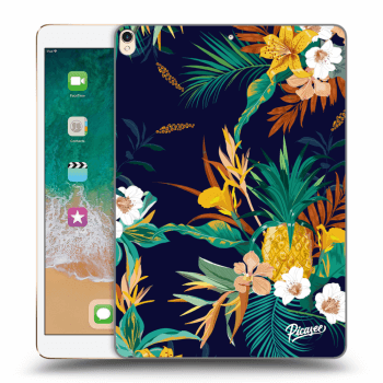 Picasee silikonový průhledný obal pro Apple iPad Pro 10.5" 2017 (2. gen) - Pineapple Color