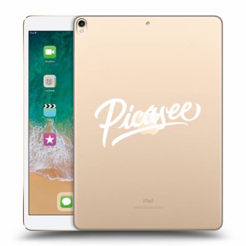 Obal pro Apple iPad Pro 10.5" 2017 (2. gen) - Picasee - old logo - white