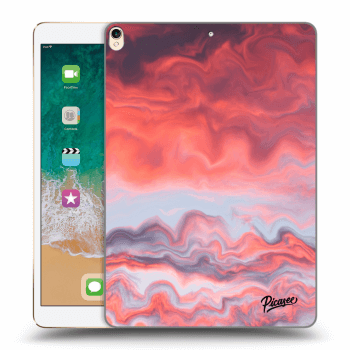 Picasee silikonový průhledný obal pro Apple iPad Pro 10.5" 2017 (2. gen) - Sunset