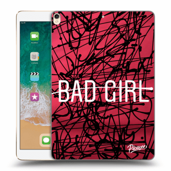 Picasee silikonový průhledný obal pro Apple iPad Pro 10.5" 2017 (2. gen) - Bad girl