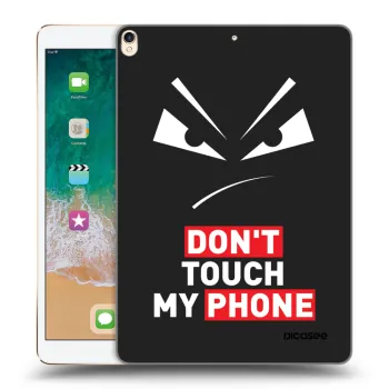 Picasee silikonový černý obal pro Apple iPad Pro 10.5" 2017 (2. gen) - Evil Eye - Transparent