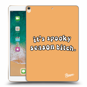 Picasee silikonový průhledný obal pro Apple iPad Pro 10.5" 2017 (2. gen) - Spooky season