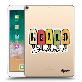 Picasee silikonový průhledný obal pro Apple iPad Pro 10.5" 2017 (2. gen) - Ice Cream