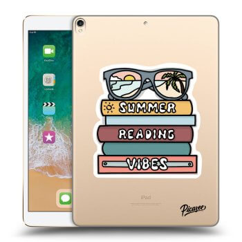 Picasee silikonový průhledný obal pro Apple iPad Pro 10.5" 2017 (2. gen) - Summer reading vibes