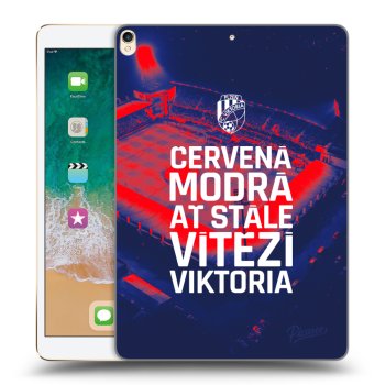 Picasee silikonový průhledný obal pro Apple iPad Pro 10.5" 2017 (2. gen) - FC Viktoria Plzeň E