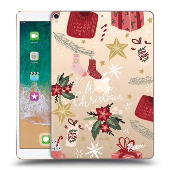 Picasee silikonový průhledný obal pro Apple iPad Pro 10.5" 2017 (2. gen) - Christmas