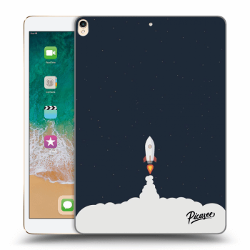 Picasee silikonový průhledný obal pro Apple iPad Pro 10.5" 2017 (2. gen) - Astronaut 2