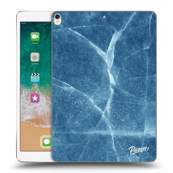 Picasee silikonový průhledný obal pro Apple iPad Pro 10.5" 2017 (2. gen) - Blue marble