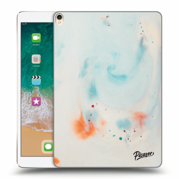 Picasee silikonový průhledný obal pro Apple iPad Pro 10.5" 2017 (2. gen) - Splash