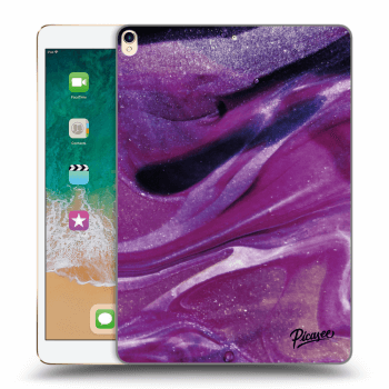 Obal pro Apple iPad Pro 10.5" 2017 (2. gen) - Purple glitter