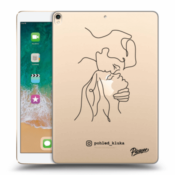 Picasee silikonový průhledný obal pro Apple iPad Pro 10.5" 2017 (2. gen) - Forehead kiss