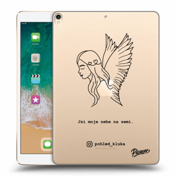 Picasee silikonový průhledný obal pro Apple iPad Pro 10.5" 2017 (2. gen) - Heaven