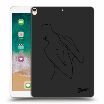 Picasee silikonový černý obal pro Apple iPad Pro 10.5" 2017 (2. gen) - Sensual girl