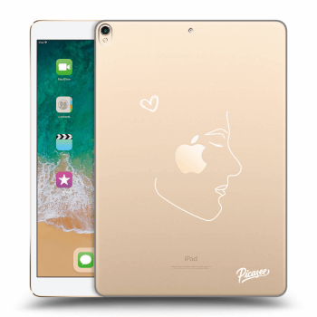 Picasee silikonový průhledný obal pro Apple iPad Pro 10.5" 2017 (2. gen) - Couple boy White
