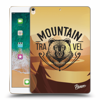 Picasee silikonový průhledný obal pro Apple iPad Pro 10.5" 2017 (2. gen) - Mountain bear