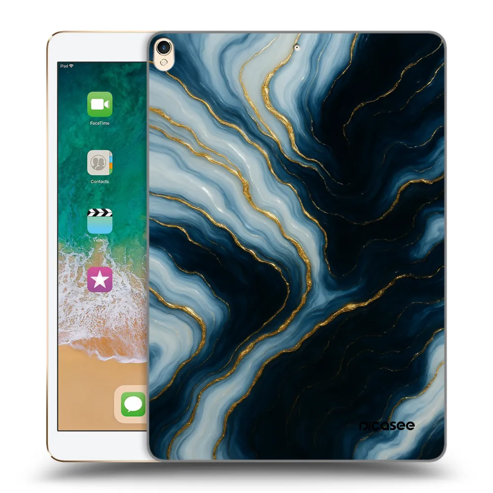 Picasee silikonový průhledný obal pro Apple iPad Pro 10.5" 2017 (2. gen) - Luna