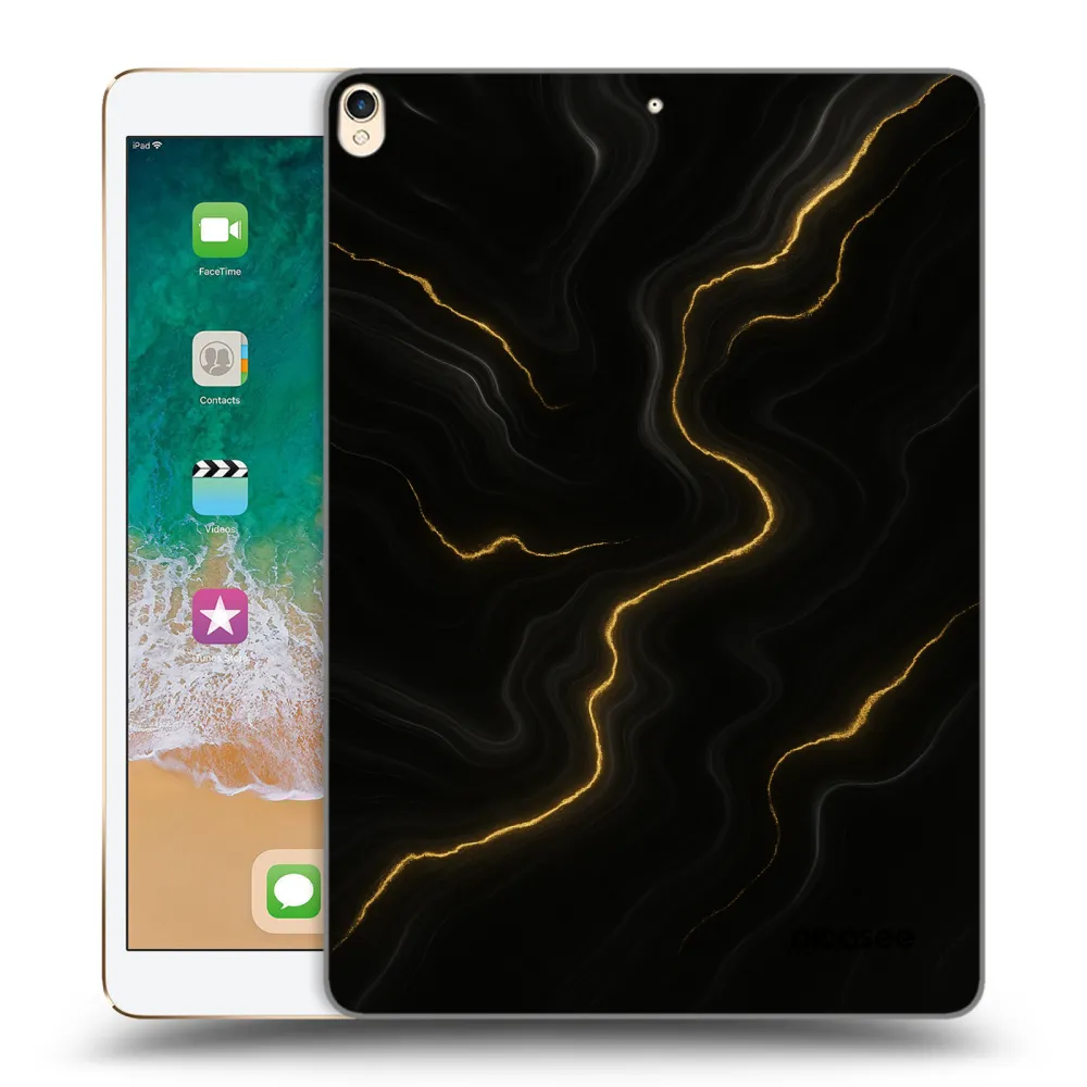 Picasee silikonový průhledný obal pro Apple iPad Pro 10.5" 2017 (2. gen) - Thunder