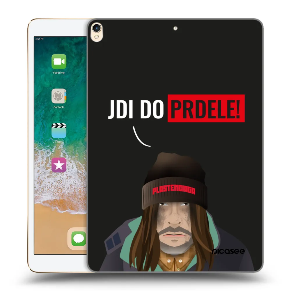 Picasee silikonový průhledný obal pro Apple iPad Pro 10.5" 2017 (2. gen) - Bezďák
