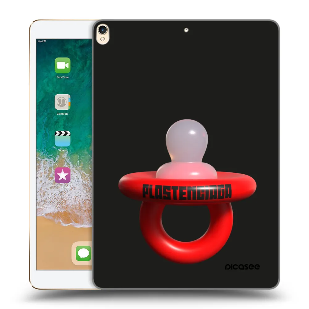 Picasee silikonový průhledný obal pro Apple iPad Pro 10.5" 2017 (2. gen) - Le Dudel