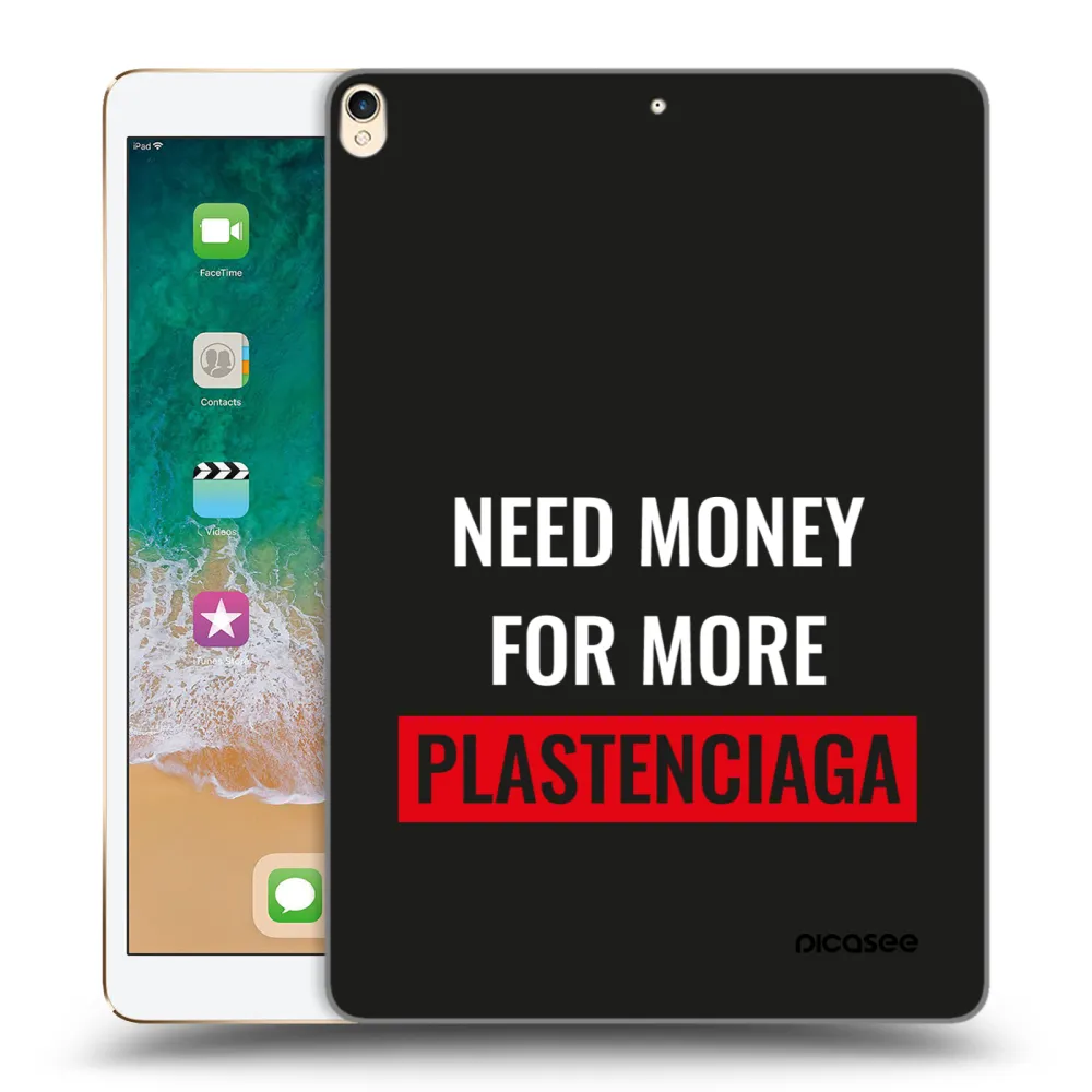 Picasee silikonový průhledný obal pro Apple iPad Pro 10.5" 2017 (2. gen) - More PLASTENCIAGA